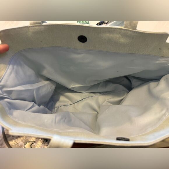 Cute light blue tote bag #8 - Picture 2 of 4